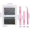 Large Capacity Eyelashes, Single Tuft False Eyelashes, Natural Thick Multi-hair Eyelashes, Self-grafted Eyelashes 2026