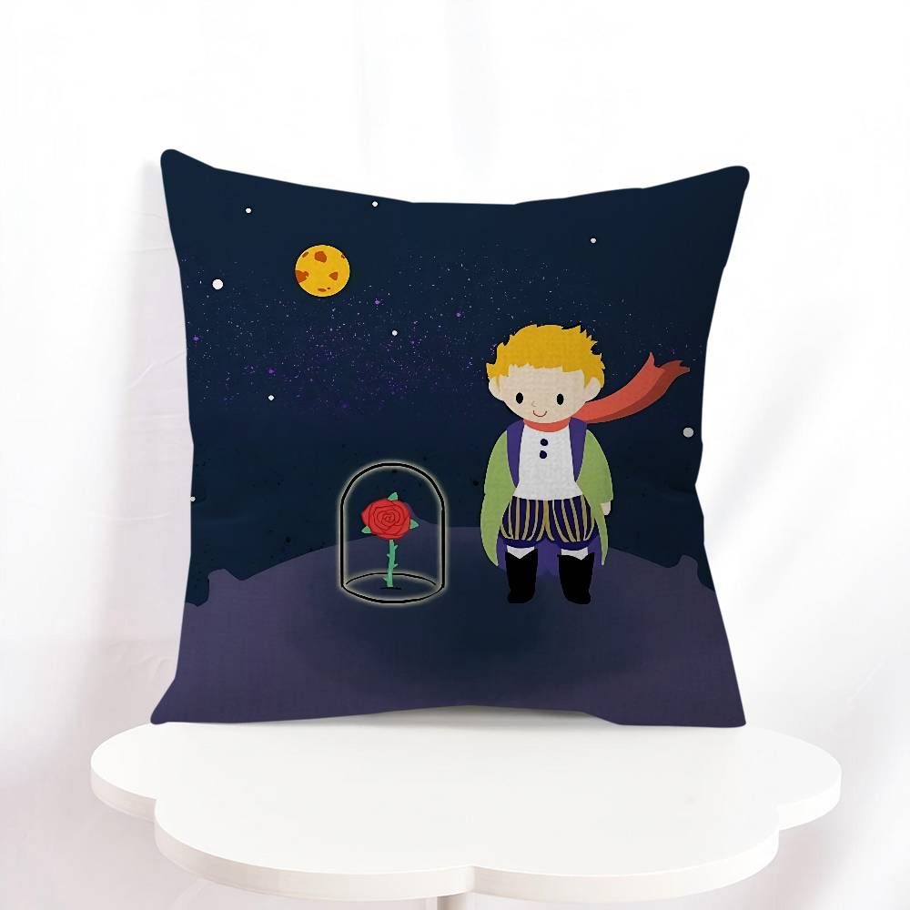 Poszewka na poduszkę biurową Le P-Petit Prince Pokrowiec na poduszkę samochodową 45x45 cm Poszewka na poduszkę lędźwiową Poszewka na poduszkę do sofy