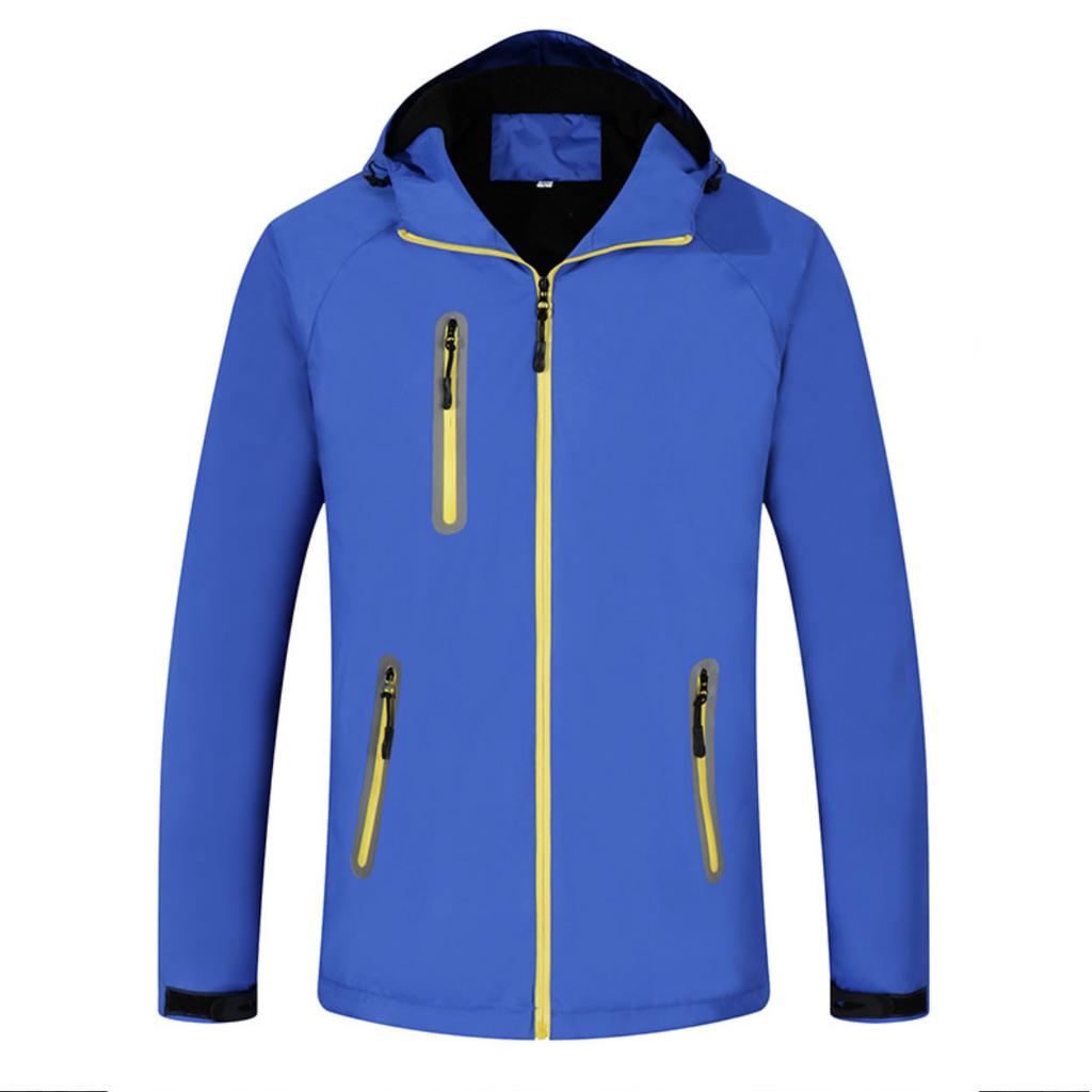 Outdoor Jacket Men's Large Size Fleece Mountaineering Jacket Windproof and Warm Thickened Cotton-padded Jacket