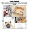 4 Angle Clamp Stainless Steel Closed 90 Degree Woodworking Right Angle Clamp