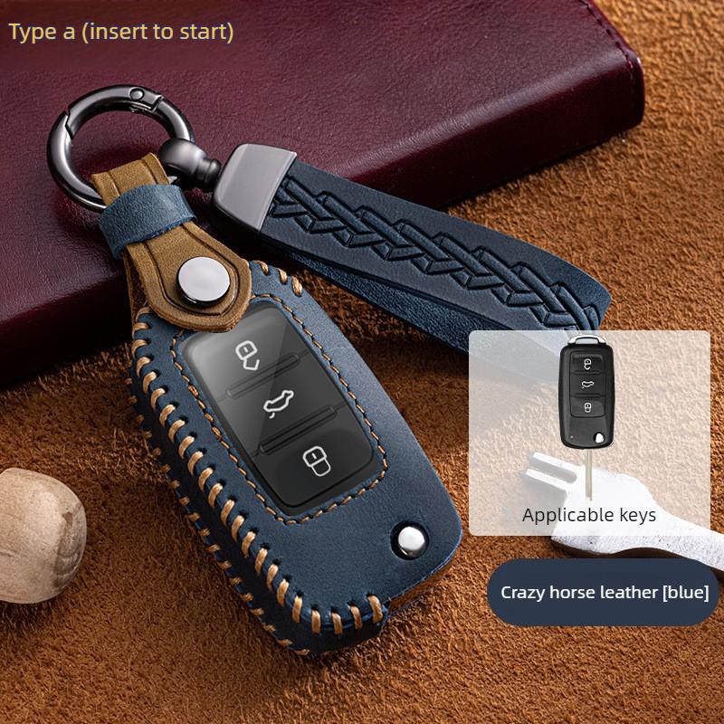 

New for VW Volkswagen Golf 8 MK8 ID.3 ID.4 Cupra Skoda Octavia A8 SEAT Leon MK4 2020 2021 Formentor Tarraco Car Key Case Cover