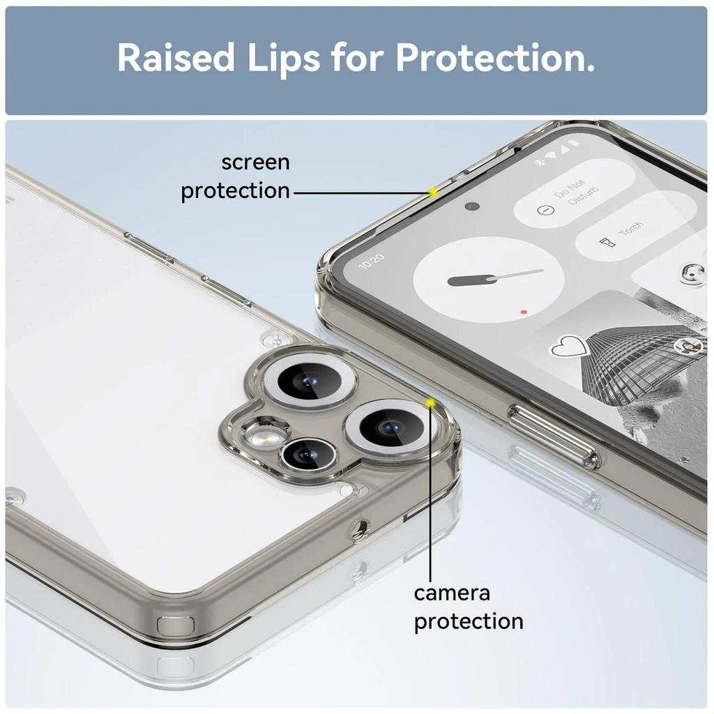 Phone Case For Nothing Cmf Phone 2 Pro , Clear Transparent Phone Case Cover For Nothing Cmf Phone 2 Pro