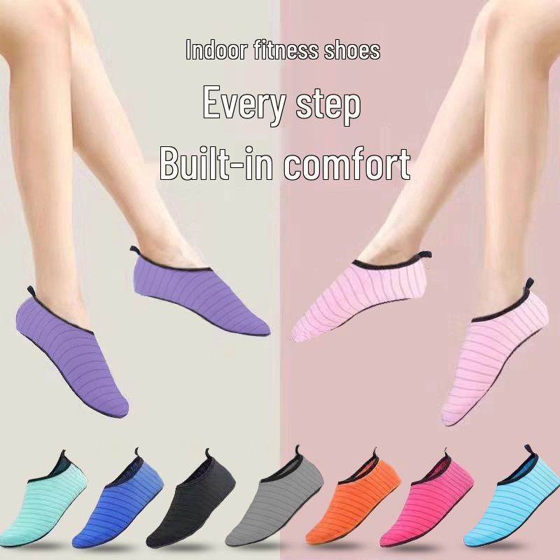 Dámské lehké sálové fitness boty na jógu, aerobik a tanec