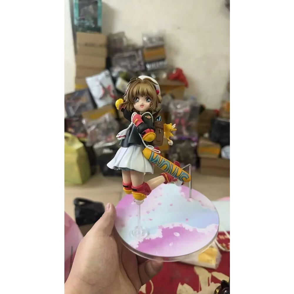 High Quality Japan Anime Card Captor Sakura Kinomoto Sakura Clear Card PVC Action Figures Model Toys