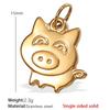 Stainless Steel Turtle Starfish Marine Life Pendant Plated Jewelry Accessories Diy Pendant Necklace
