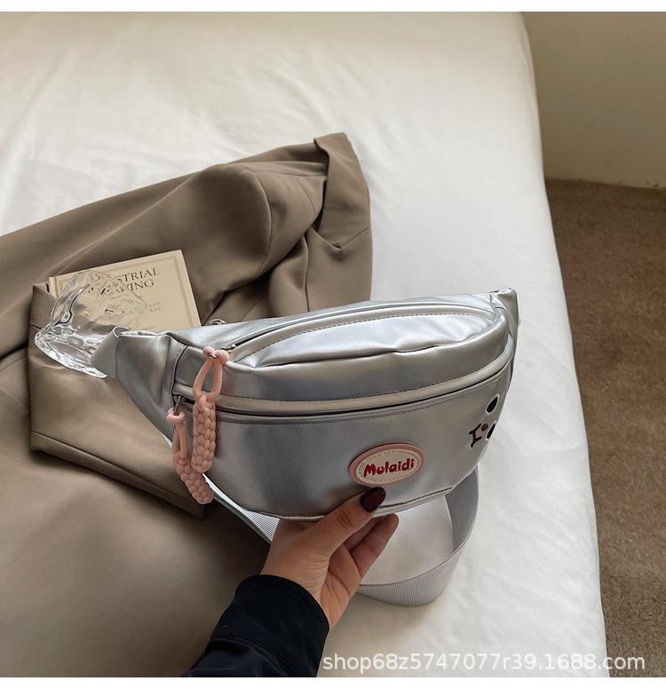 Niche Design Small Bag Women's 2025 New Casual Sports Chest Bag Versatile One-shoulder Crossbody Bag Women's Cycling Bag