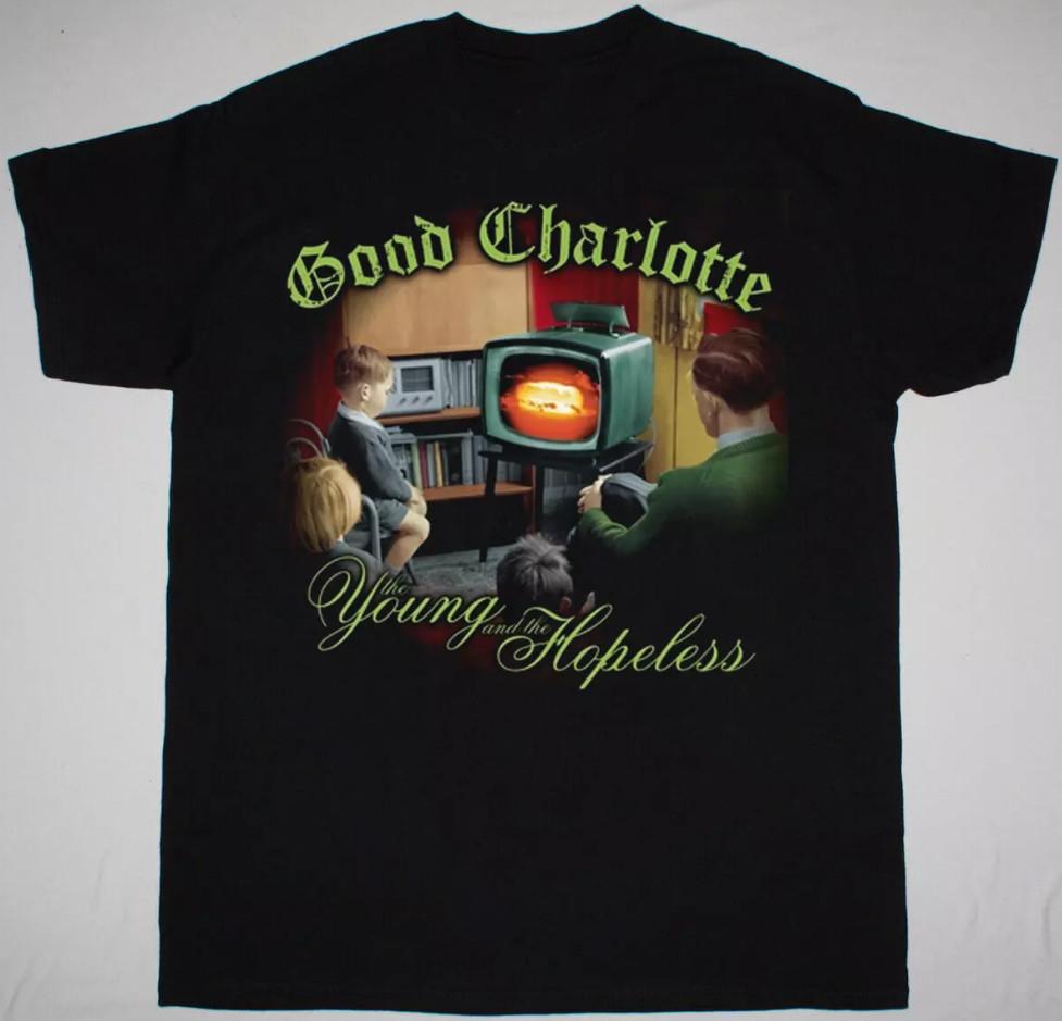 The Young and the Hopeless Good Charlotte Black Gift For Fan Shirt XXXL