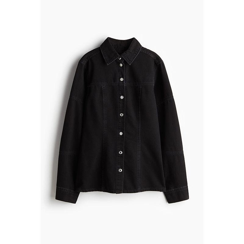 

HM Women s Shirt Autumn Women s Tops Fashion Casual Denim Shirt 1230400