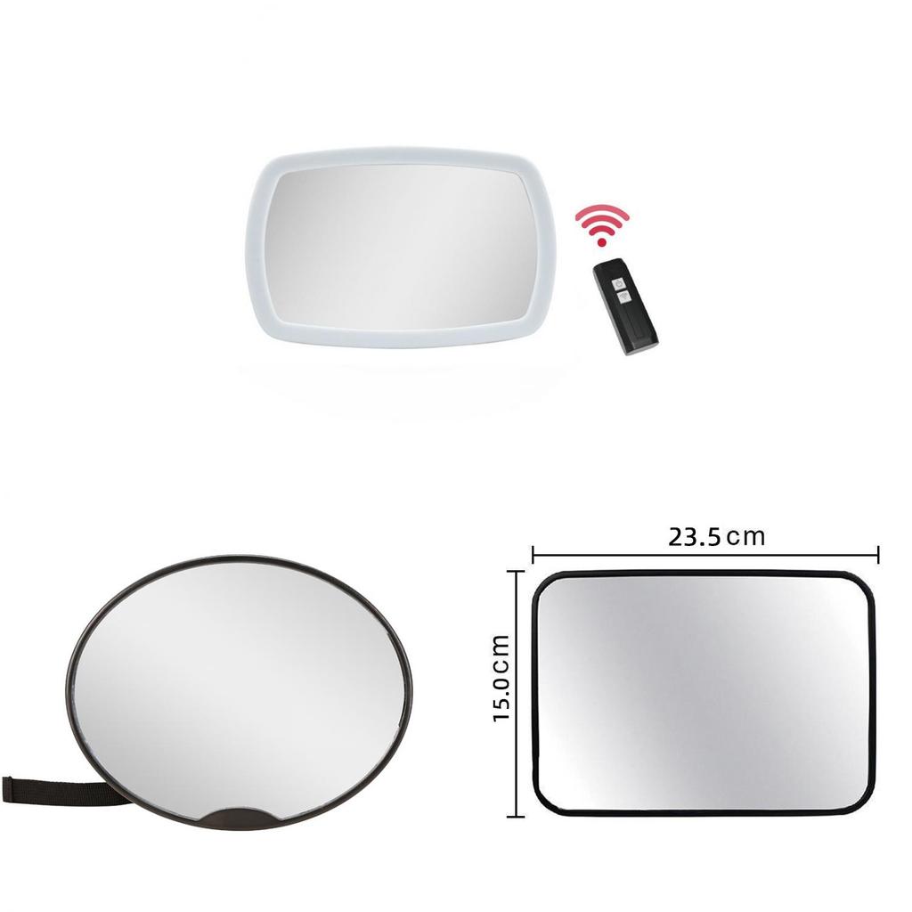Childrens Car Observation Mirror With Abs Frame For Baby Rear Seat Monitoring