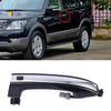 A03E-Car Front Chrome Outside Door Handle LH RH Parts For KIA Borrego Mohave 2008-2015 Exterior Door Handle Have Button 826512JD
