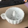 Fruit Drain and Serve Bowl, Seasonal Produce Washing Bowl with Center Figure, Fall Table Bowl for Small Fruit, Home Use, and Counter Service