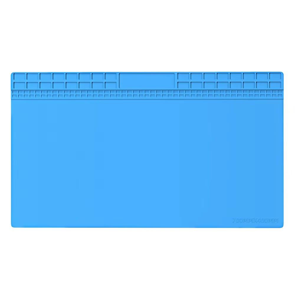 TE-713 Extra Large Mobile Phone Repair Work Mat High Temperature Resistant Maintenance Platform PCB CHIP IC Insulation Pad Work