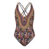 Zoggs Womens/Ladies Culture Jam Cross Back One Piece Swimsuit