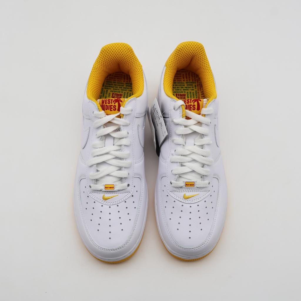 DX1156-101 Nike Air Force 1 Low West Indies White University Gold (Men's)
