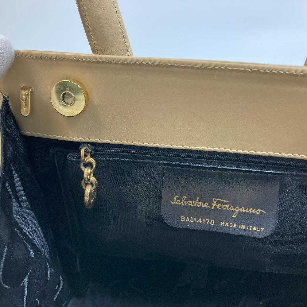 SALVATORE FERRAGAMO BA214178 Vala Ribbon 2WAY Shoulder Bag Hand Bag