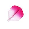 CLIC FLIGHT Water Gradation Shape Flight for Darts New Pack [Harrows] (Water Pink)