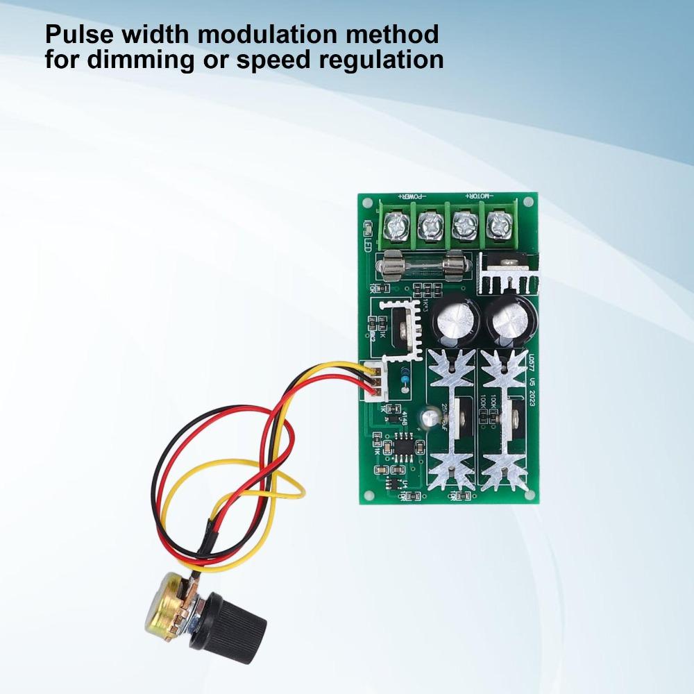 20A Current Capacity PWM DC Motor Speed Controller Brush Motor Driver Module  Industrial Control
