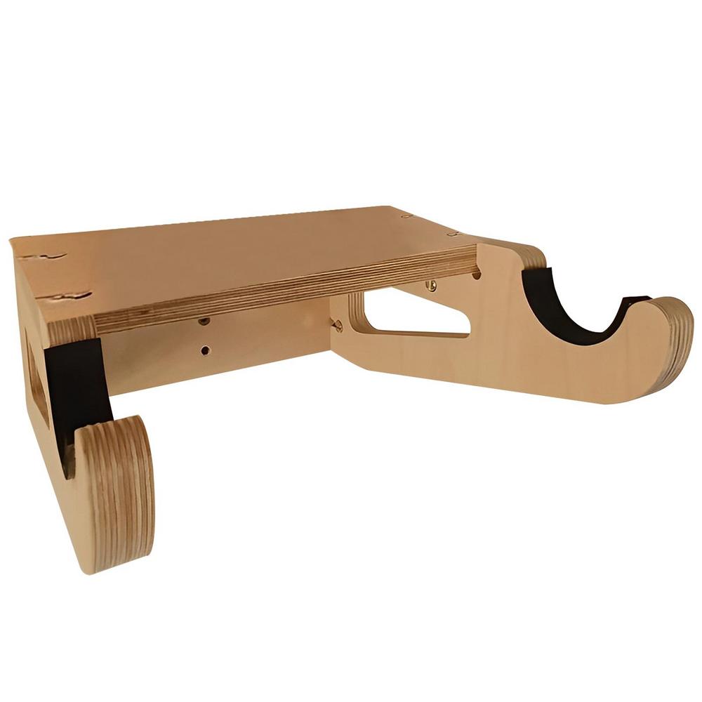 Настенное крепление для велосипеда Гаражный стенд для демонстрации велосипедов Деревянная стойка для велосипеда Велосипедные крючки Гибкий и портативный держатель-стойка для велосипеда