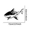 Shark Waterproof Vinyl Decal, Wear Resistant Sticker for Motorcycle Fairing Car Window Scooter