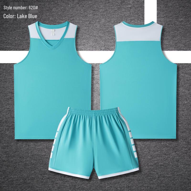 Speedy Quick-Drying Breathable Basketball Uniform Set for Men's Training & Competitions