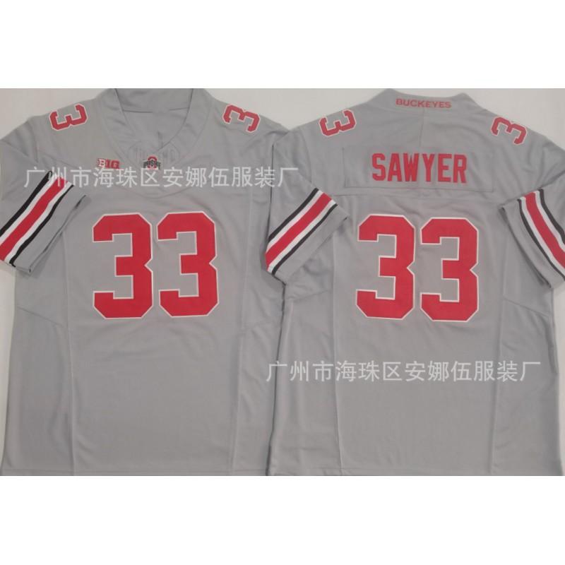 2026 Ohio State Buckeyes College Short Sleeve Jersey 33 25 2 10 Basketball Team Sport