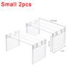Refrigerator Organizers Storage Rack Fridge Layered Separator Shelves Transparent Desktop Stand Save Space Kitchen Accessories