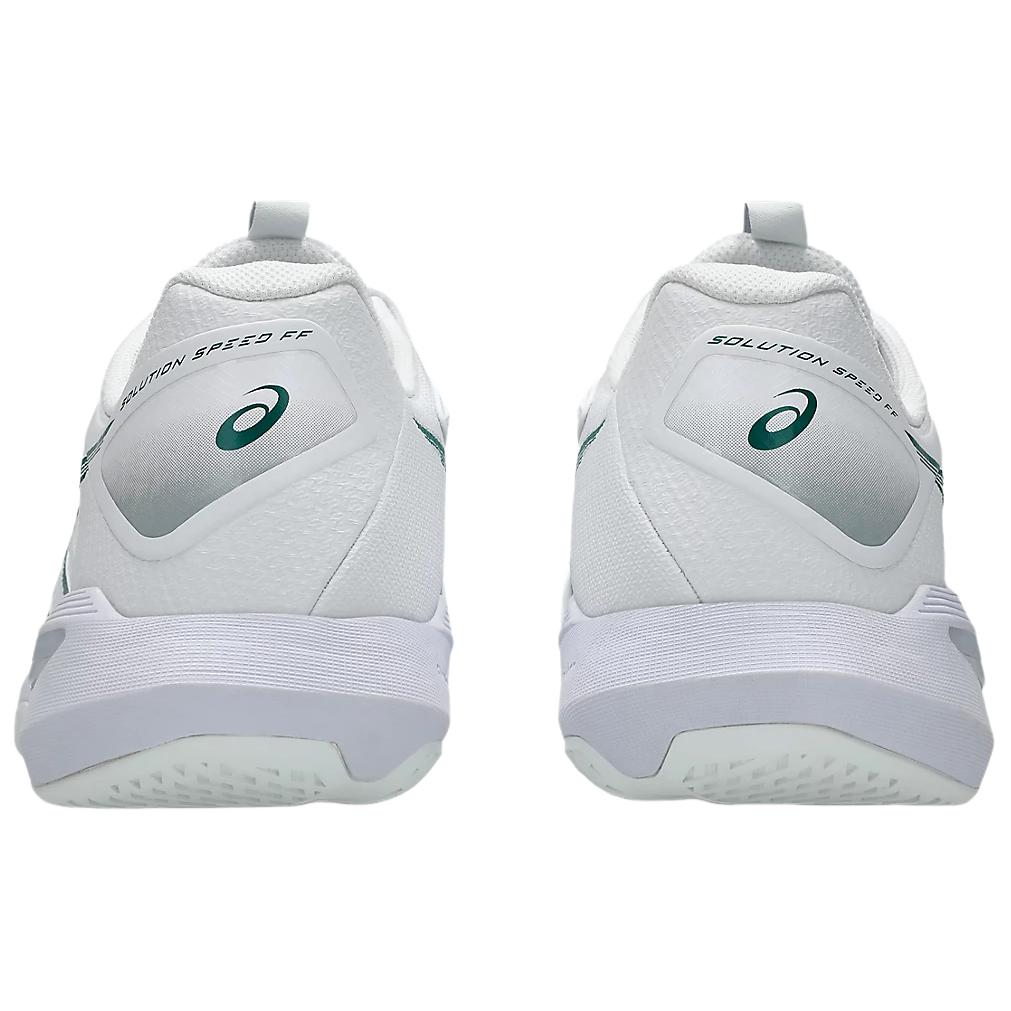 Asics Solution Speed FF 4 Synthetic Leather PU Comfortable Lightweight Tennis Shoes Men Sneakers White 1042A307-103