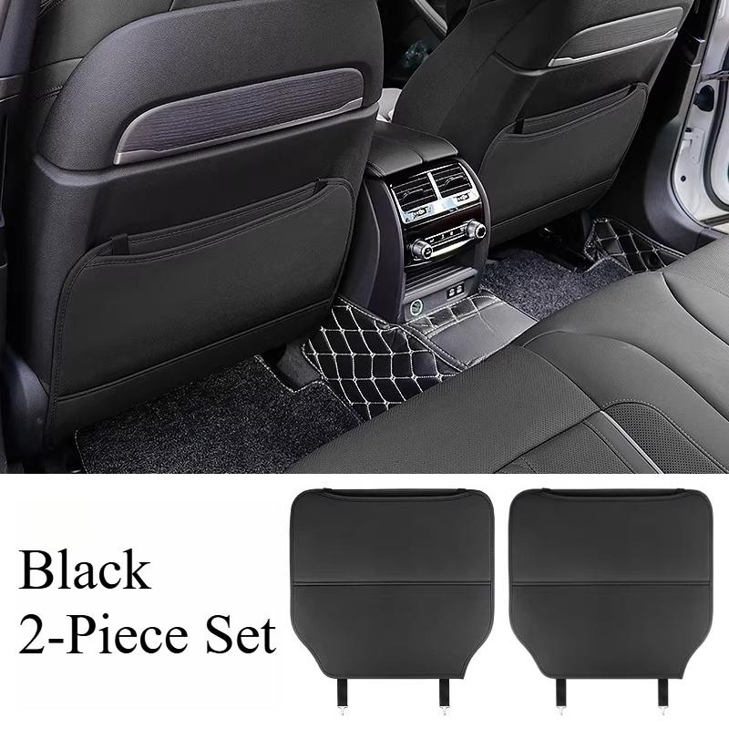 Car Anti-kick Pad Rear Seat Pad Back Anti-kick Protective Pad Ide Scratch Anti-dirty Storage Decoration Interior Accessories