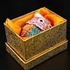 Crystals Covered Owl Inspired Jewelry Storage Case Sturdy Metal Construction for Earring Collections
