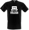 HOME TAPING Is Killing Music Retro Slogan Heavy Cotton T-shirt
