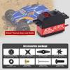 AGFRC 10.5KG Digital Coreless RC-Servo-Motor - High Speed Servo with Aluminum Middle Shell Titanium Gear for 1/12 on Road Small Planes RC Car