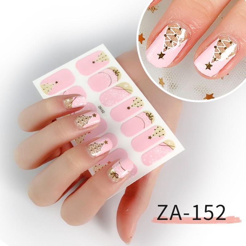 ZA Nail Sticker Full Nail Patch Nail Film Nail Film Nail Sticker Nail Tools Durable Waterproof Hand