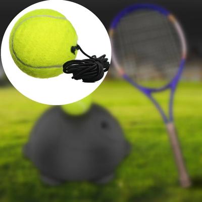 1 STÜCKE Professioneller Tennis-Trainingsball mit elastischer Schnur, Bounceball mit elastischer Schnur, tragbarer Tennis-Trainingsball