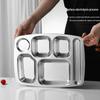 Zhuoliang 316 Stainless Steel Divided Meal Tray Set