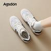 Dexun shoes women's new spring retro blue platform sports board shoes are huge and trendy
