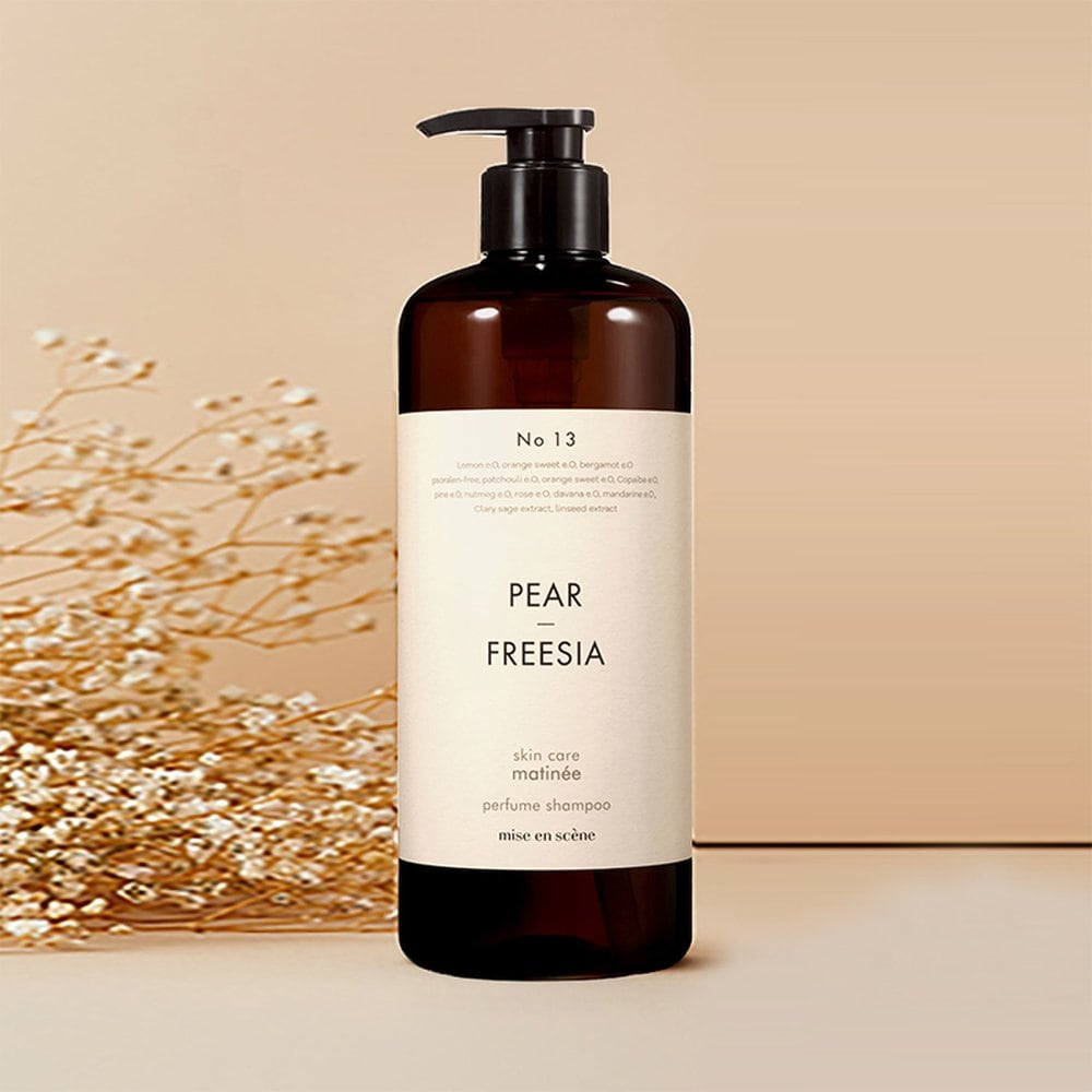 mise en scène skincare perfume shampoo fair en freesia scent 900ml