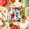 GGiven Yaoi Anime Cushion Cover Plush Fabric Soft DoubleSided Printed Sofa Warm Winter Home Gift Pillow Cover
