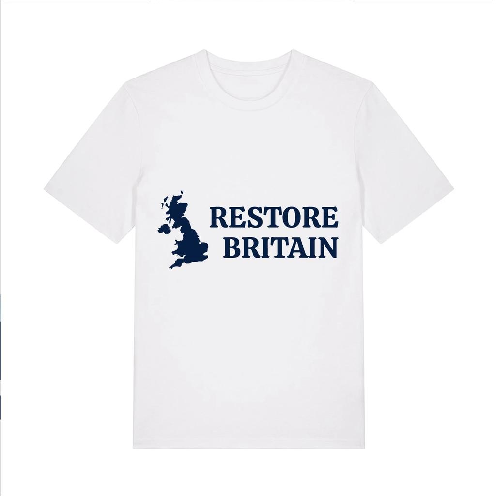Restore Britain - Unisex T-Shirt -Political Humour