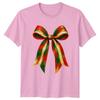 Christmas Bow Holiday Festive Unisexs TShirt Unisexs Graphic Tee Unisex Top