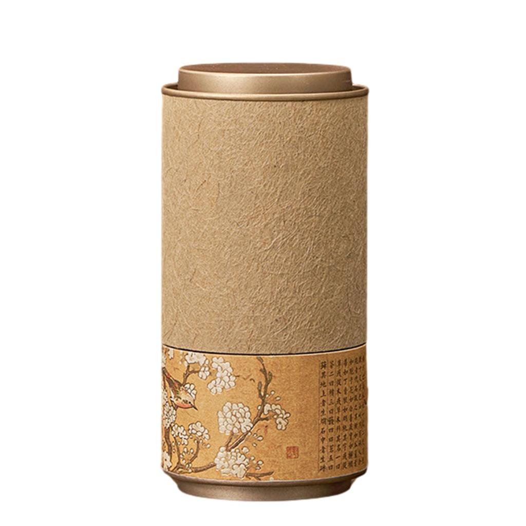 Exquisite Tea Container Chinese Culture Tea Storage Box Tea Canister Tea Storage Jar Perfect Gift for Tea Enthusiasts