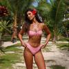 2025 New Women's Sexy Triangle Tie Wrap Bikini - European & American Style Swimsuit