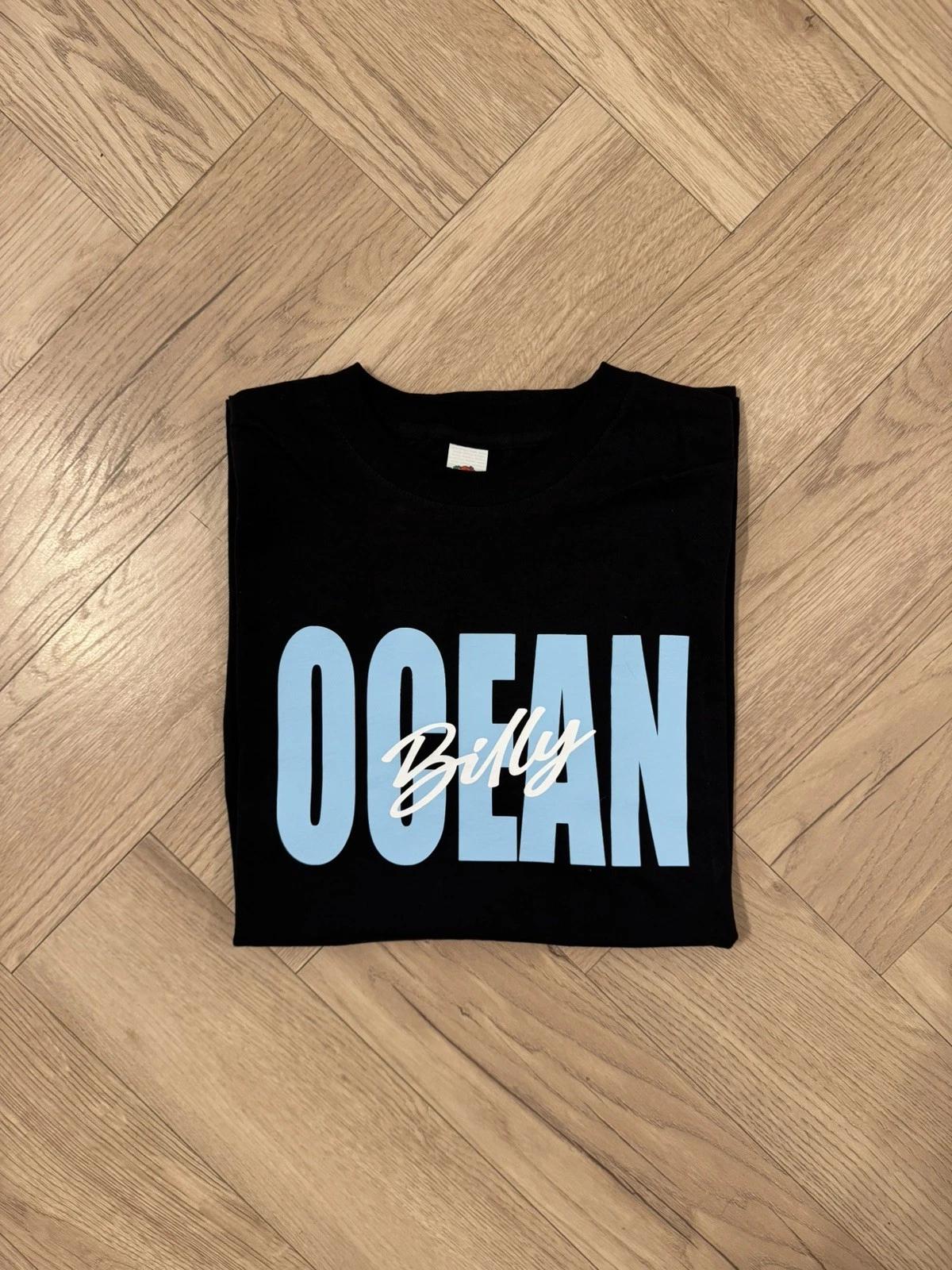 Billy Ocean t shirt - unofficial unisex oversized XS