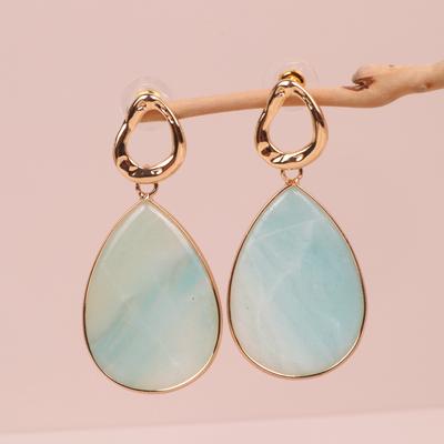 Gorgeous Women Teardrop Stud Earring Elegant Hyperbole Earrings Luxury Design Jewelry Homme Bijoux