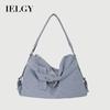 Denim Bag Summer Fashion All-Match One-Shoulder Large-Capacity Commuter Tote Bag