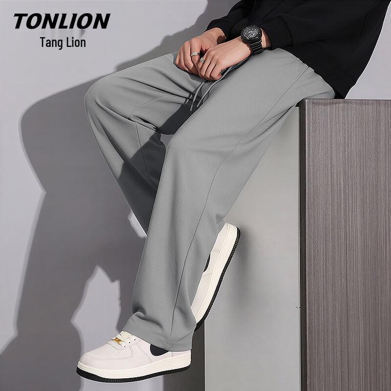 TonLion Men s Summer UPF50+ Cooling Straight-Leg Casual Pants 2XL