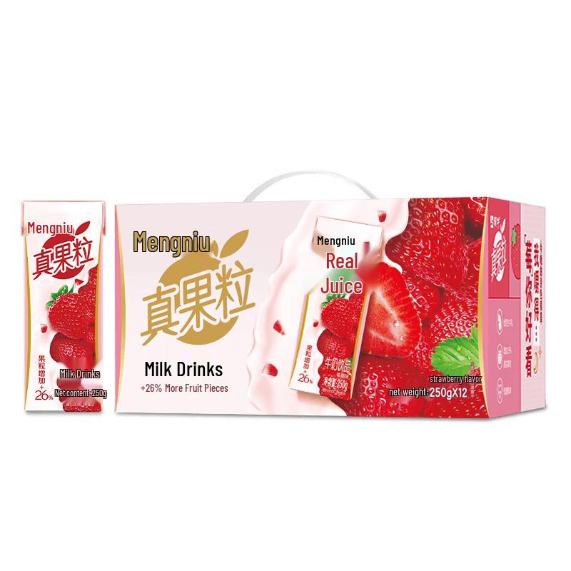 Mengniu Zhenguoli Fruit Granule Milk Drink