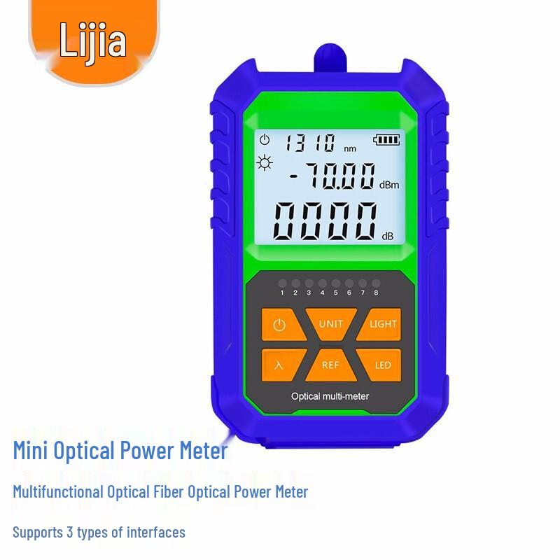 Lijia Mini Fiber Optic Power Meter & Network Tester