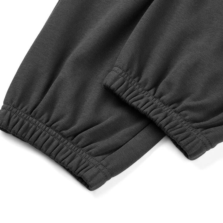 Skechers Soft And Comfortable Casual Versatile Knitted Sports Pants Men Bottoms Oyster-Black L225M084-02KY