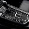 Real Premium Carbon Fiber Car Center Console Gear Shifter Electronic Handbrake Panel Cover Trim Soft Sticker Set Compatible with Porsche Macan