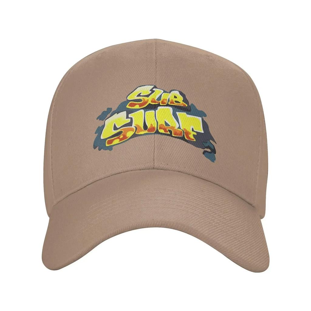 Men WomenSSubways SSurfers Hats Stylish Game Logo Snapback Cap Adjustable Casual Headwear